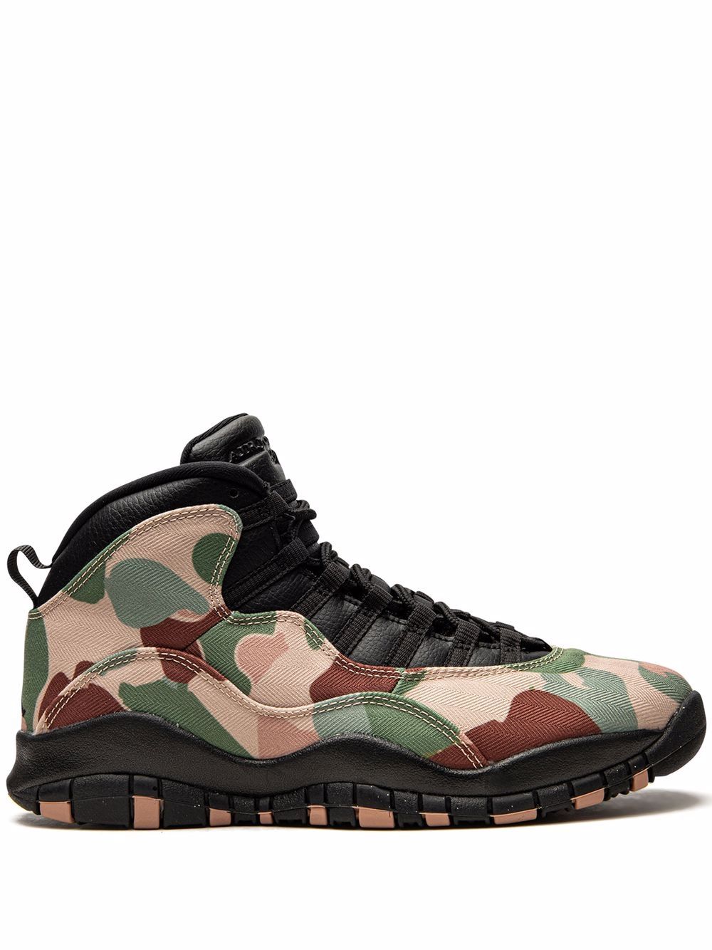 Nike Air Jordan 10 Retro High Skor Herr Svarta Gröna | FJDIBE903