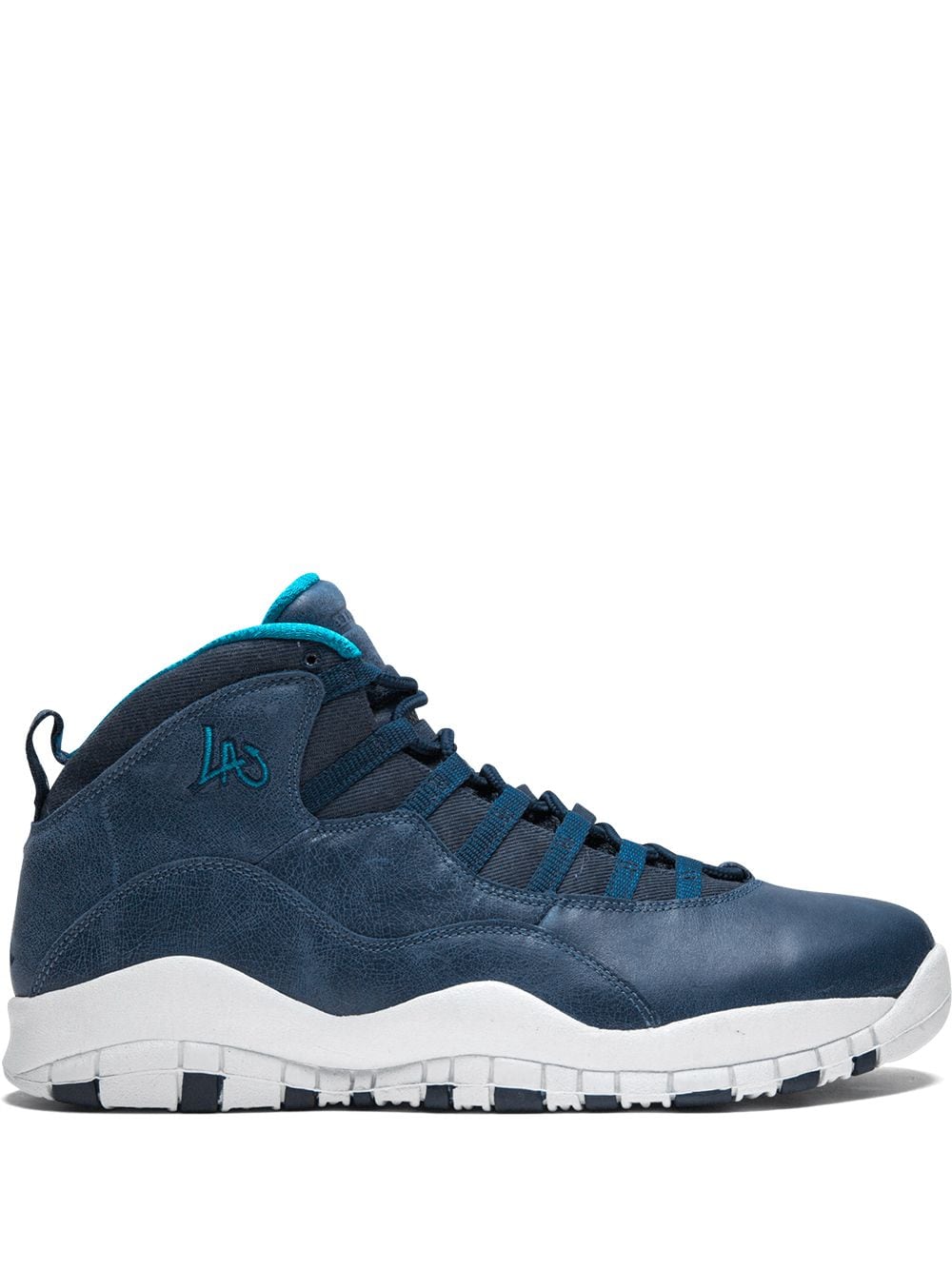 Nike Air Jordan 10 Retro Mid Skor Herr Marinblå | QHDXLK786