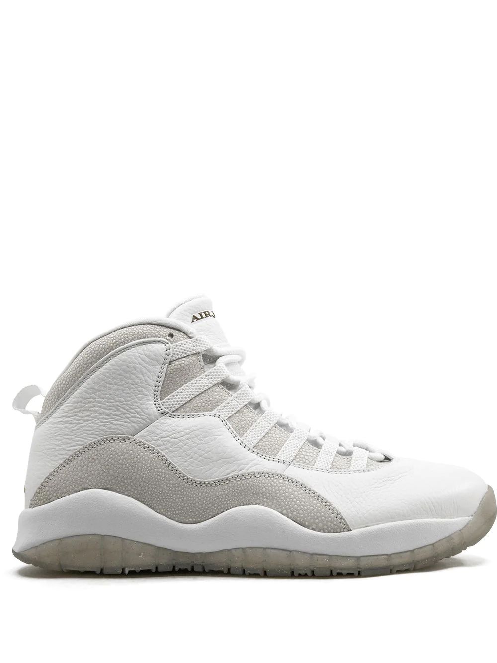 Nike Air Jordan 10 Retro Ovo High Skor Herr Vita | RCSQHV179