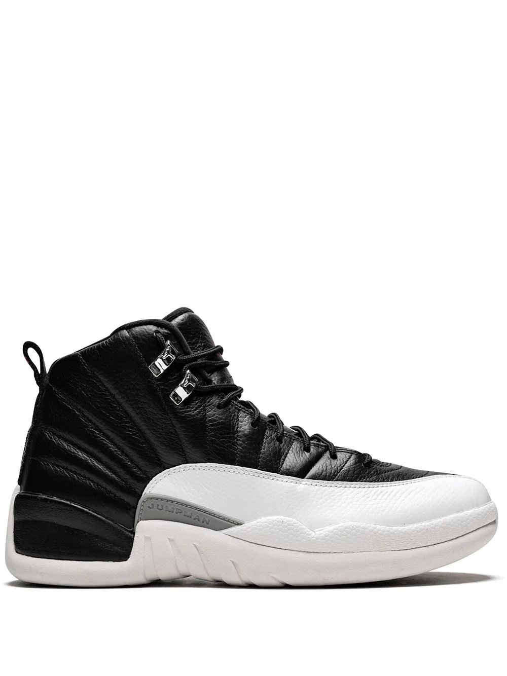 Nike Air Jordan 12 Retro High Skor Herr Svarta Vita | LAONYP806
