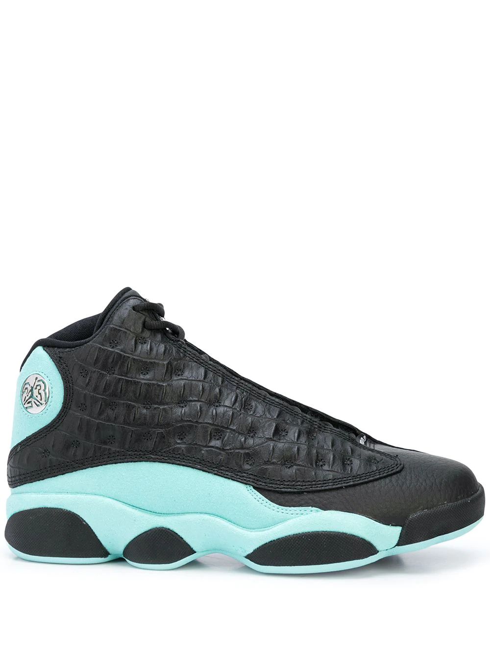 Nike Air Jordan 13 Island Low Skor Herr Svarta Turkos | KVWYFS216