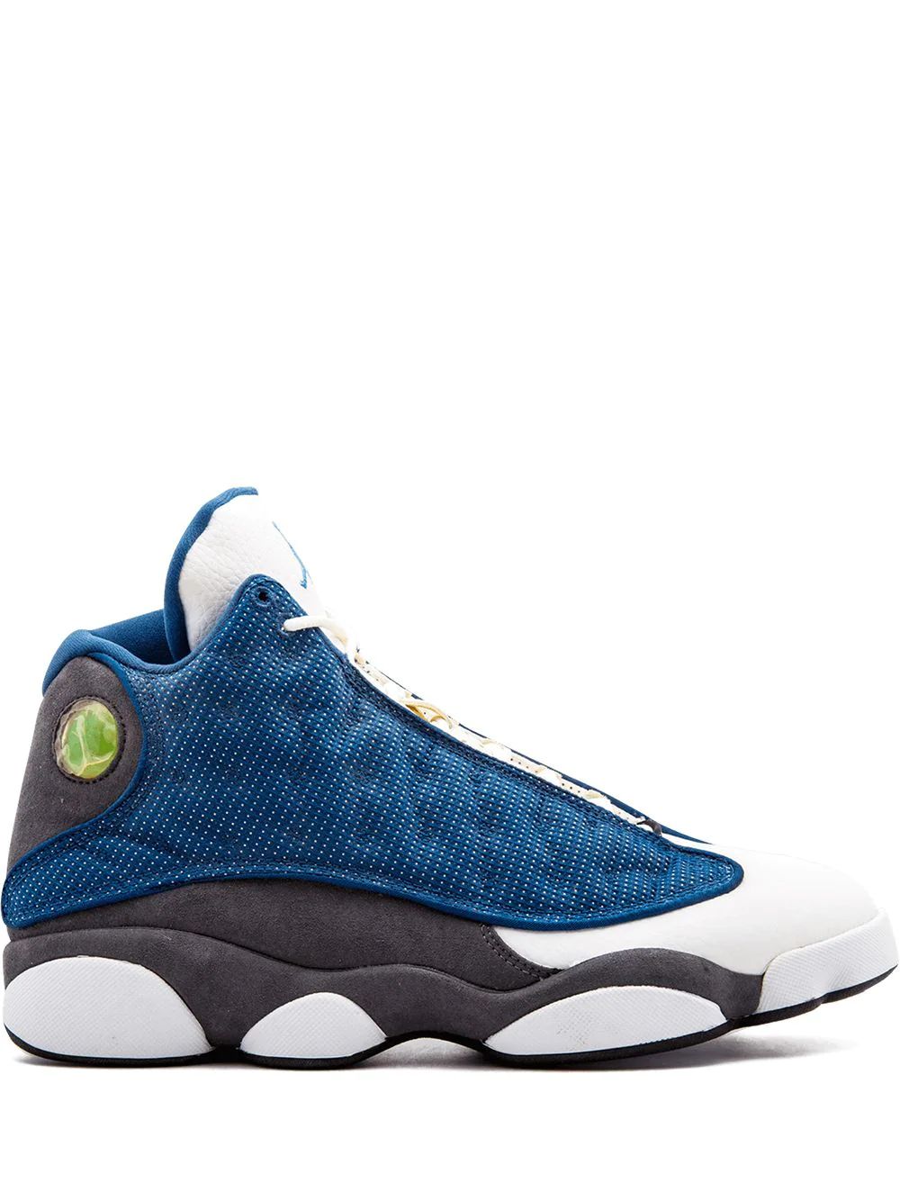 Nike Air Jordan 13 Retro High Skor Herr Blå Vita | BKLQMG450