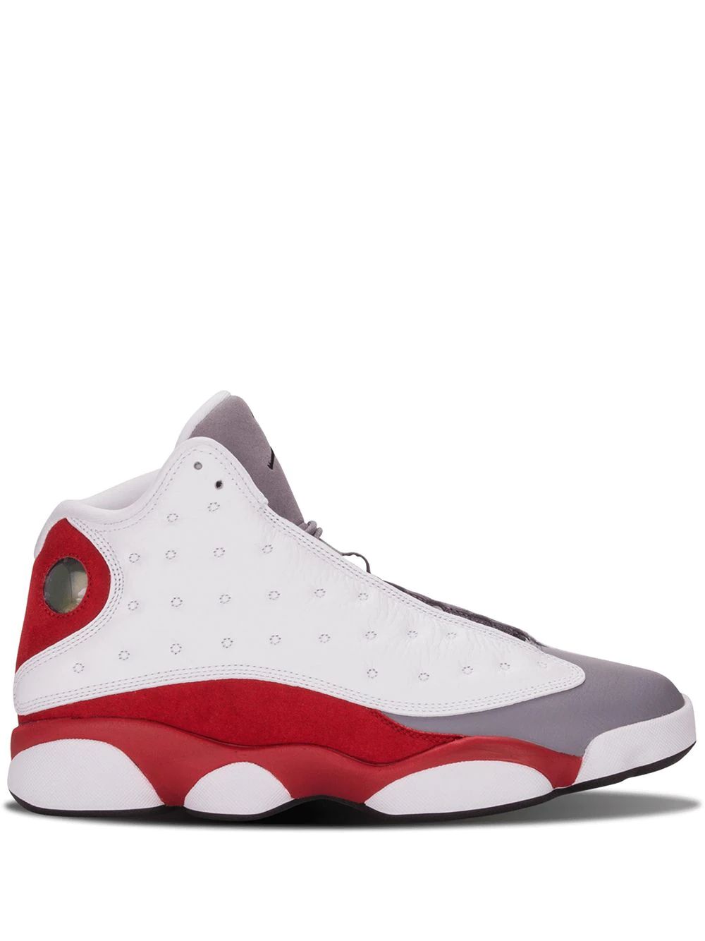 Nike Air Jordan 13 Retro High Skor Herr Vita Röda | FMYKIJ731