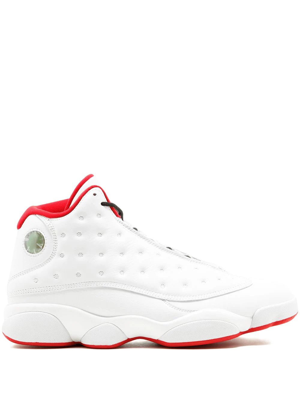 Nike Air Jordan 13 Retro High Skor Herr Vita Röda | SBJIQZ194