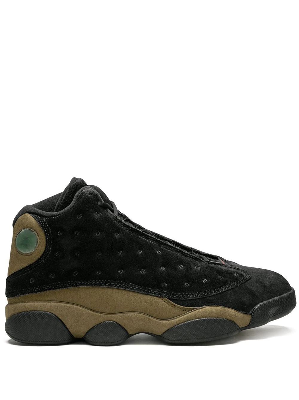 Nike Air Jordan 13 Retro High Skor Dam Svarta Bruna | TQKJSY035