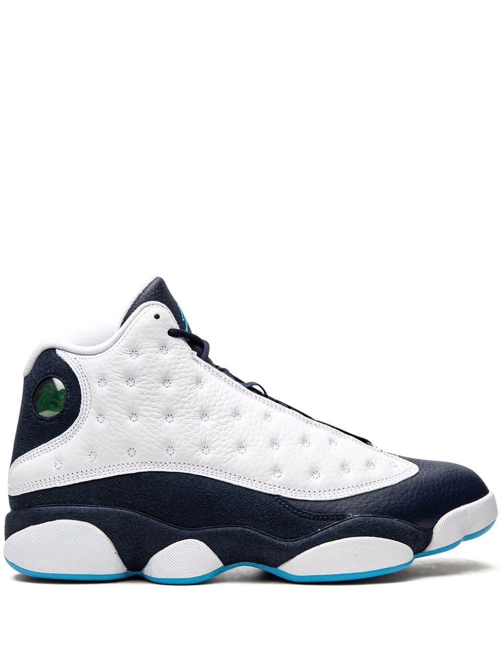 Nike Air Jordan 13 Retro High Skor Herr Vita Blå | YFSTVG936