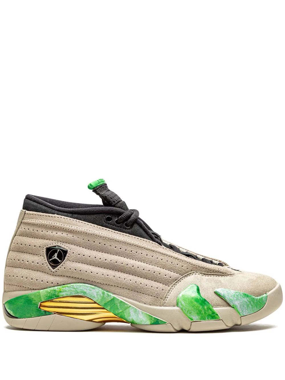 Nike Air Jordan 14 X Aleali May Low Skor Dam Beige | TDPVKZ807