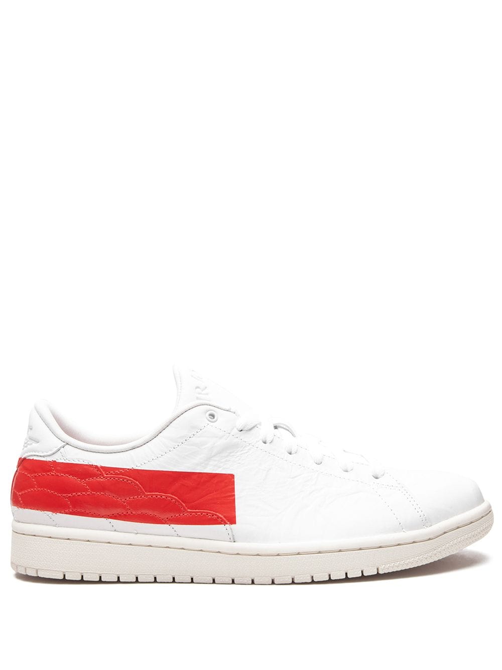 Nike Air Jordan 1 Centre Court Low Skor Herr Vita Röda | XOSTQH548