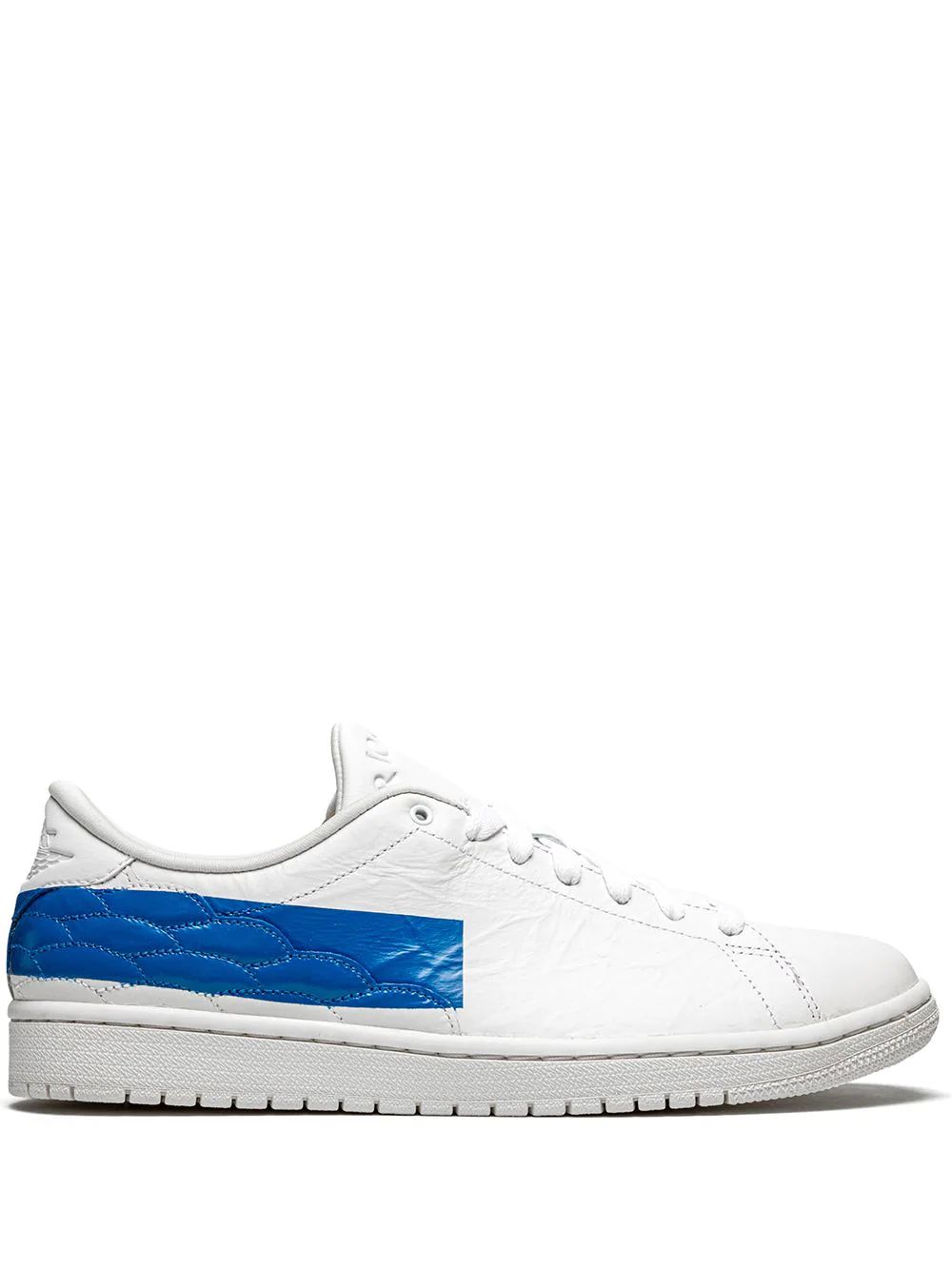Nike Air Jordan 1 Centre Court Low Skor Herr Vita Blå | ZITDLN382