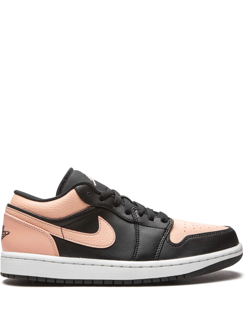 Nike Air Jordan 1 Crimson Tint Low Skor Herr Svarta Beige | KEIMGA198