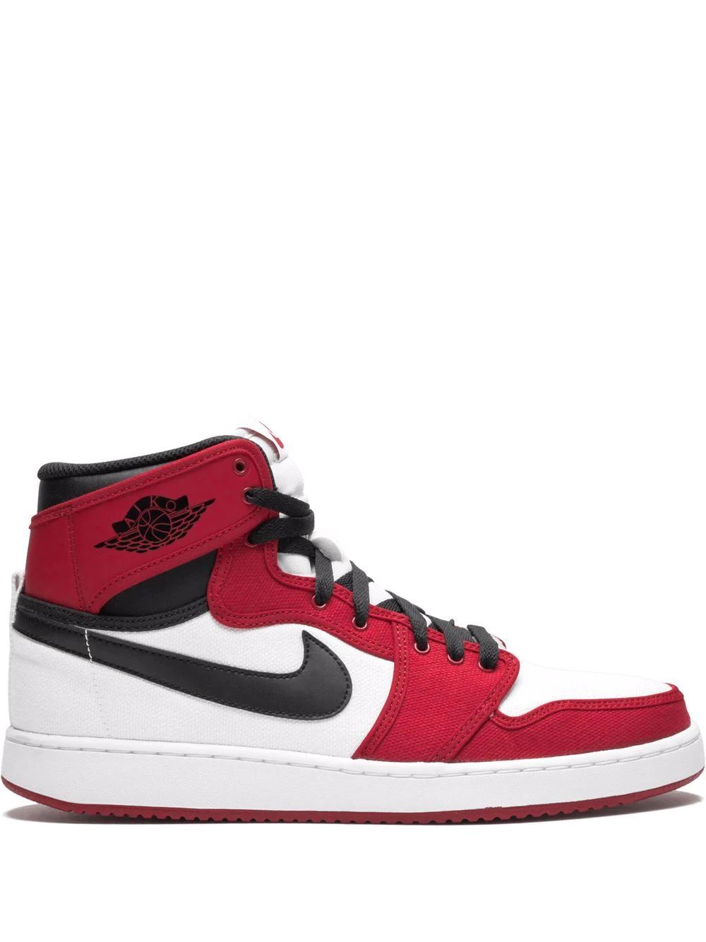 Nike Air Jordan 1 Ko High Skor Herr Röda Vita | PCQFBY562