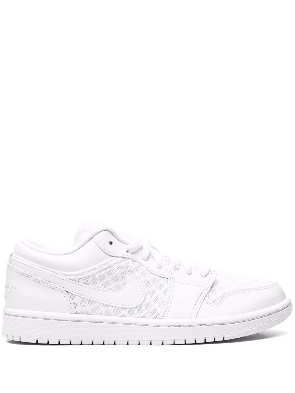 Nike Air Jordan 1 Low Breathe "Triple White" Skor Dam Vita | UWRTGL085