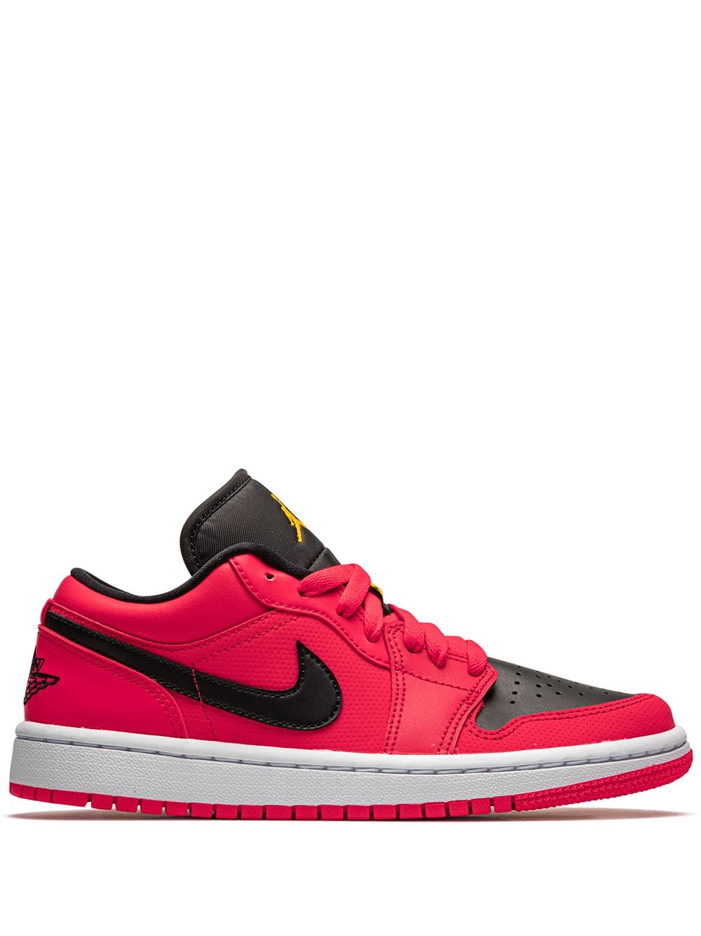 Nike Air Jordan 1 Low Skor Dam Röda Svarta | IFWDBU658