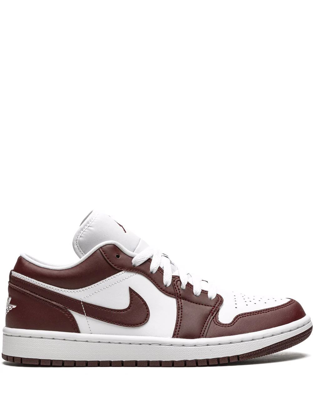 Nike Air Jordan 1 Low Skor Dam Vita Bruna | OJAGCW162
