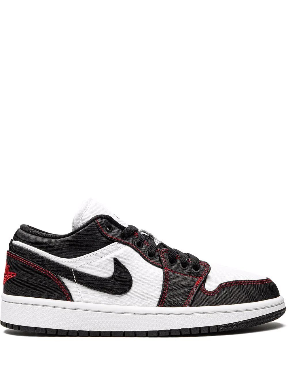 Nike Air Jordan 1 Low Skor Dam Svarta Vita | ONKQHE362