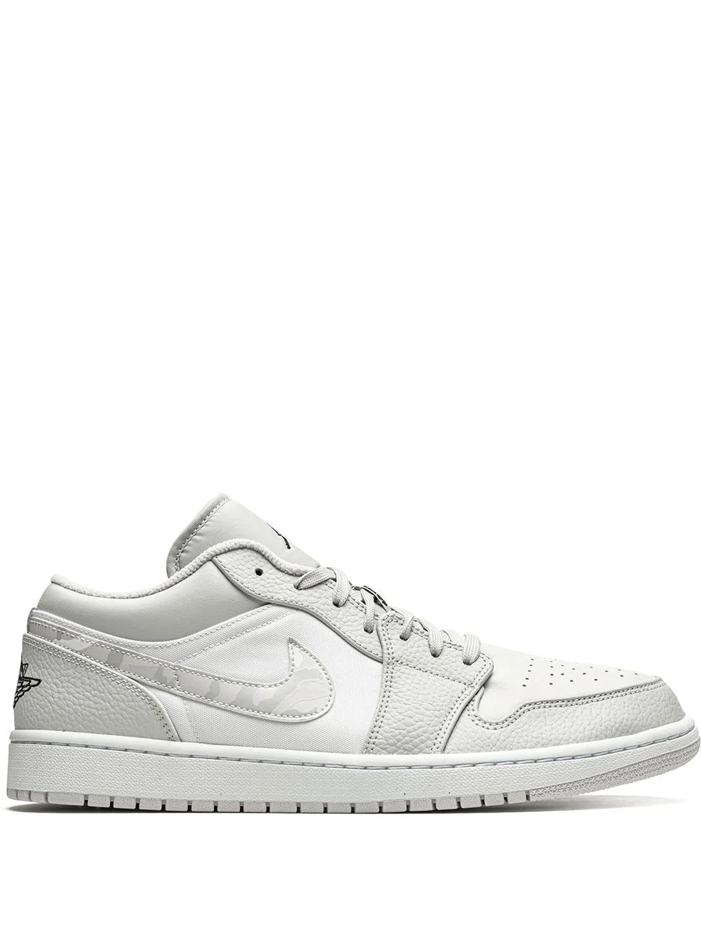 Nike Air Jordan 1 Low Skor Herr Vita Grå | BCPUYG806