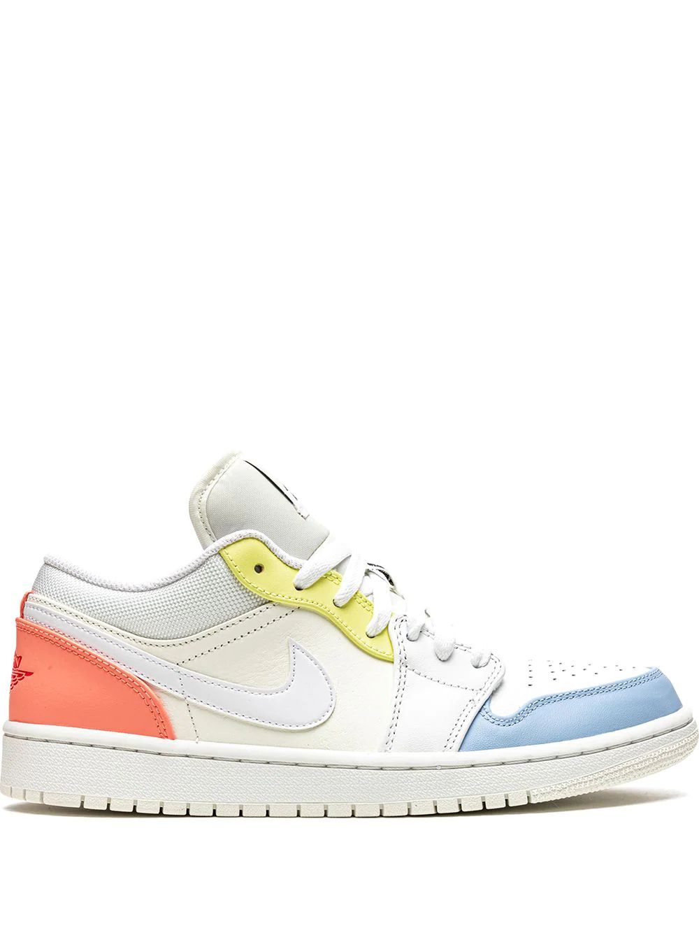 Nike Air Jordan 1 Low Skor Herr Vita | NHIEQC501