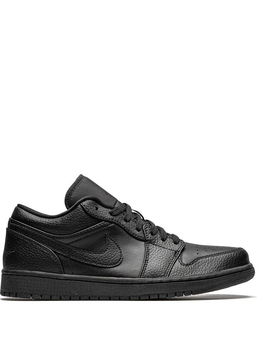 Nike Air Jordan 1 Low Skor Herr Svarta | QKGCYU248