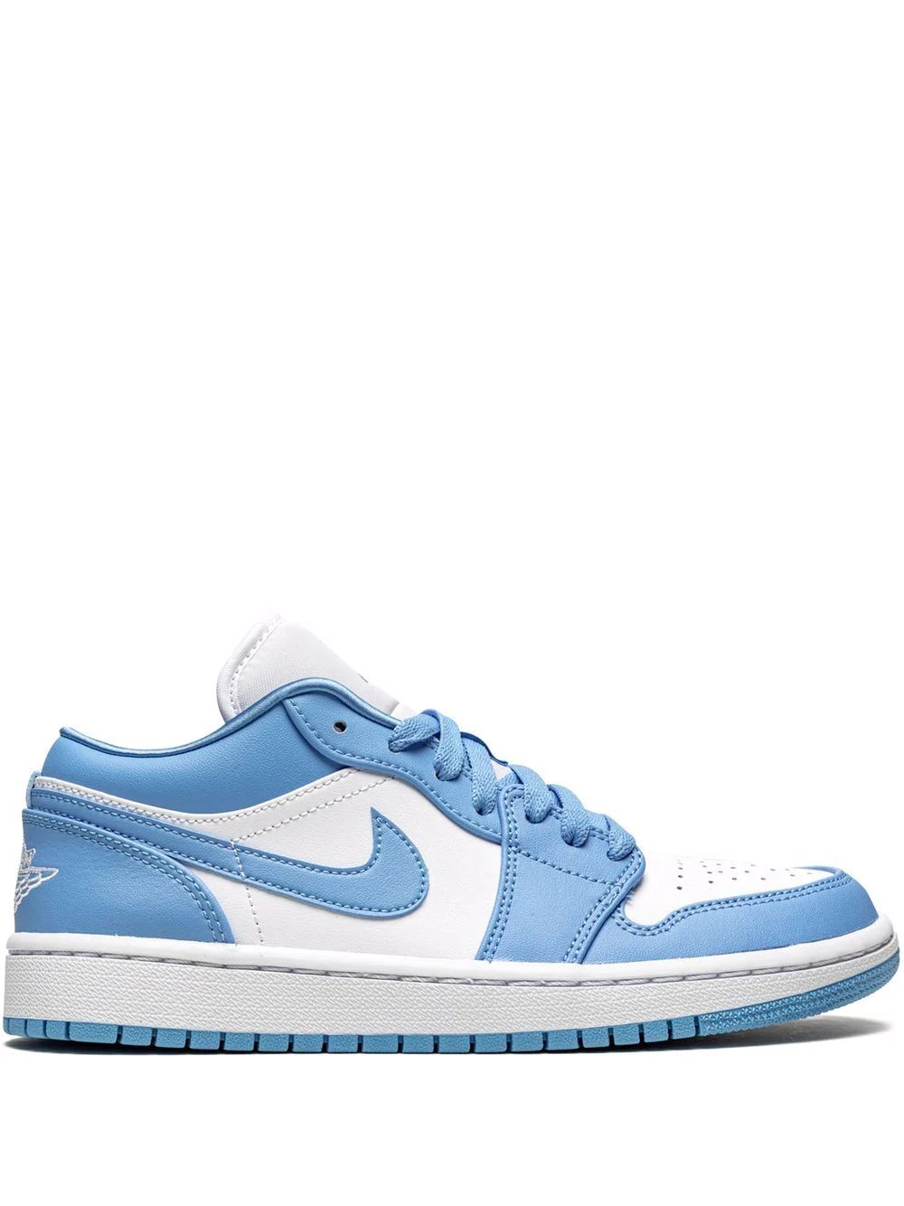 Nike Air Jordan 1 Low Unc Skor Dam Blå Vita | YVILHJ423