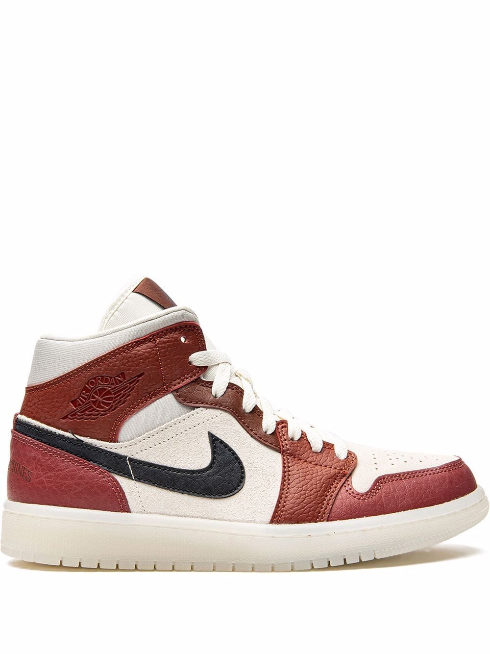 Nike Air Jordan 1 Mid "Anti-Gravity Machines" Skor Dam Blå Röda | UEBSDM125