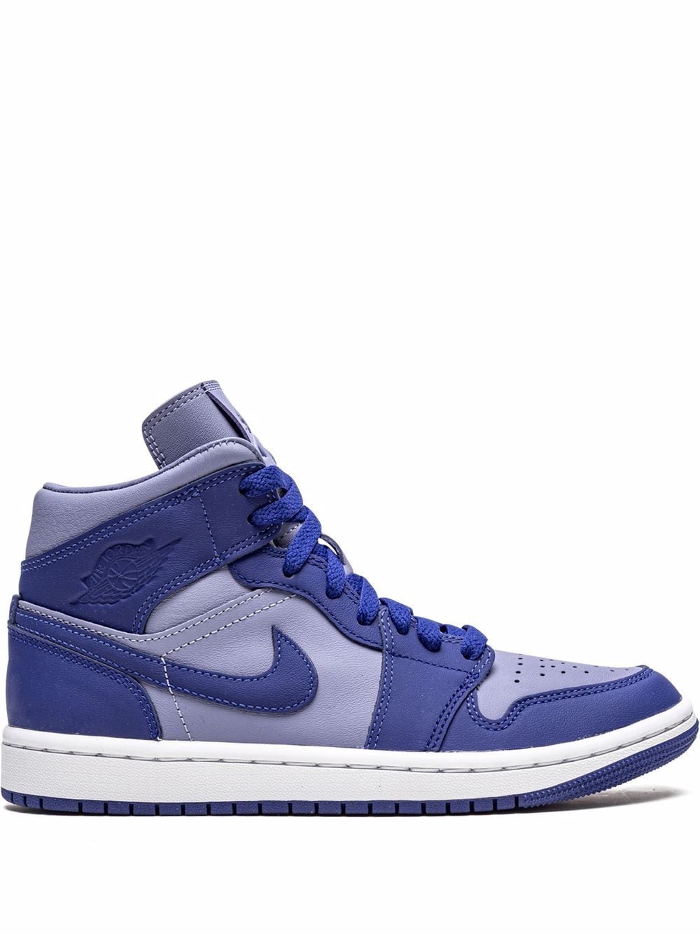Nike Air Jordan 1 Mid Se "Iron Purple" Skor Dam Blå | YBXWDA136