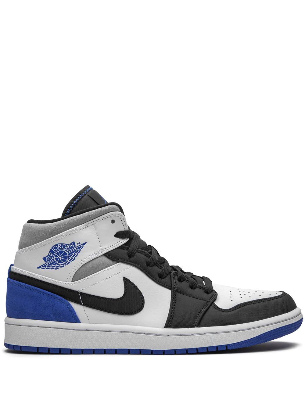 Nike Air Jordan 1 Mid Se Skor Herr Vita Svarta | JKUFGA829