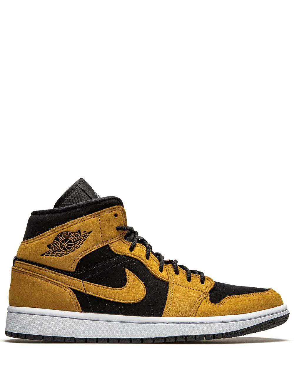 Nike Air Jordan 1 Mid Se Skor Dam Bruna Svarta | MXRINS721
