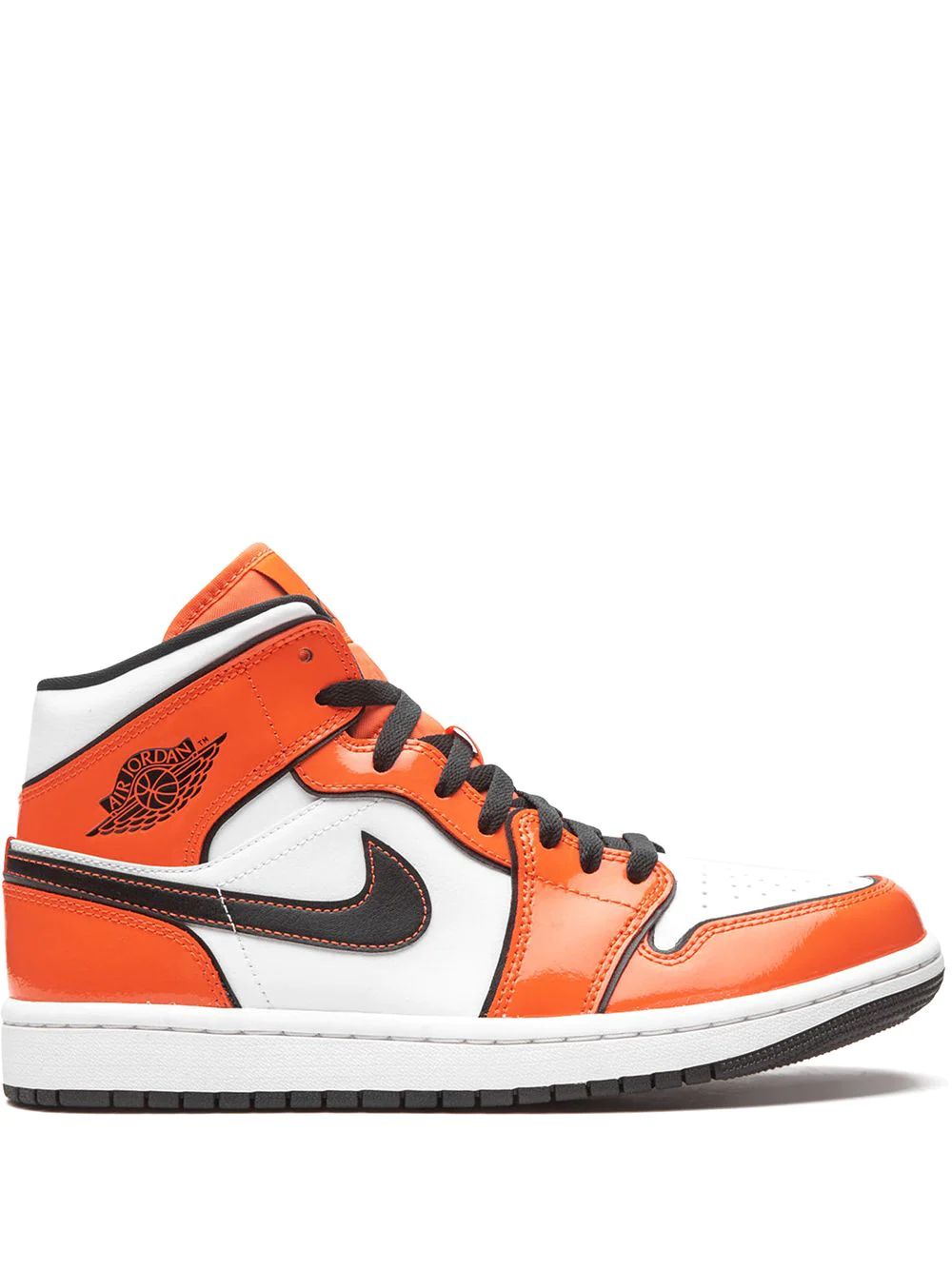 Nike Air Jordan 1 Mid Se "Turf Orange" Skor Herr Vita Orange | SHMLAJ326