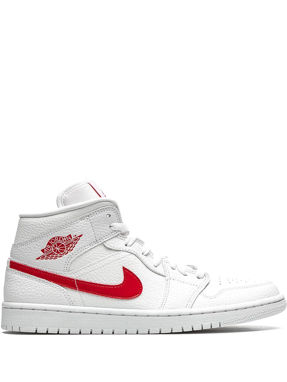 Nike Air Jordan 1 Mid Skor Dam Vita | THNOLZ867