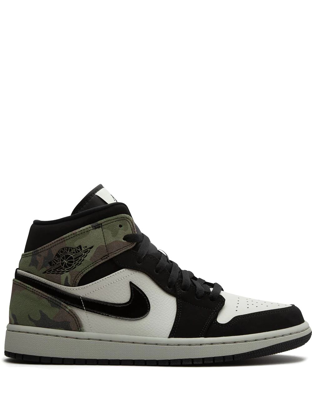 Nike Air Jordan 1 Mid Skor Herr Camouflage | LOEQZY301