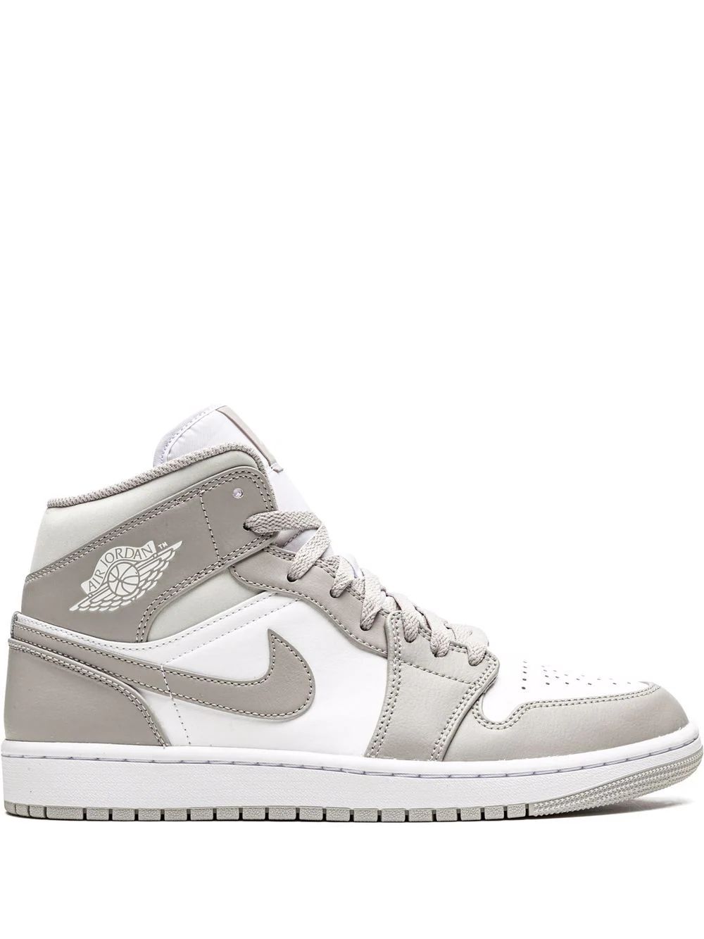 Nike Air Jordan 1 Mid Skor Herr Grå | ZFDRLT719