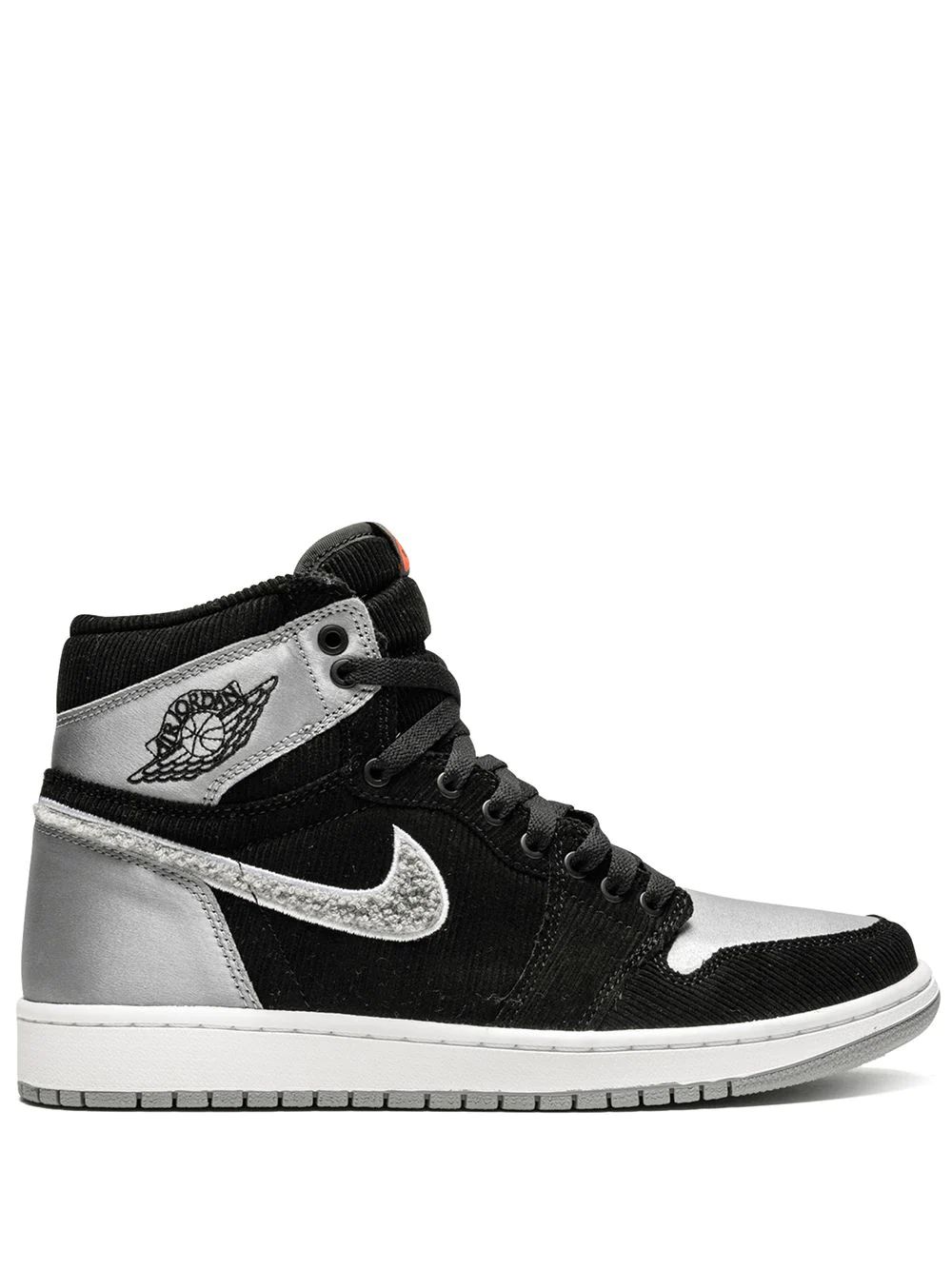 Nike Air Jordan 1 Retro "Aleali May" High Skor Herr Svarta Silver | ZRYFTD635