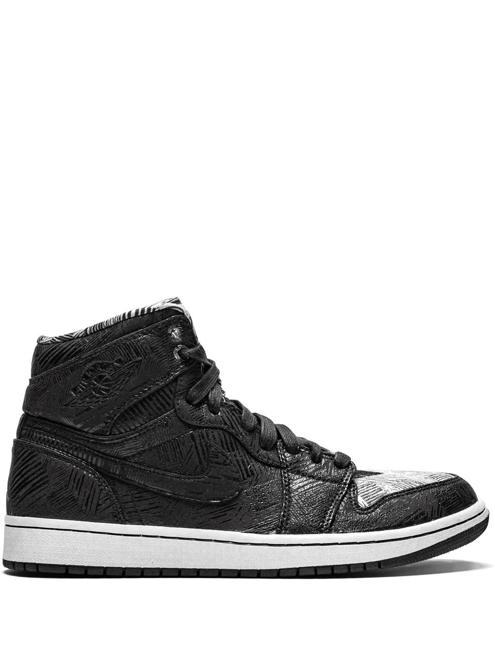 Nike Air Jordan 1 Retro Black History Month High Skor Herr Svarta | WBCAKT341