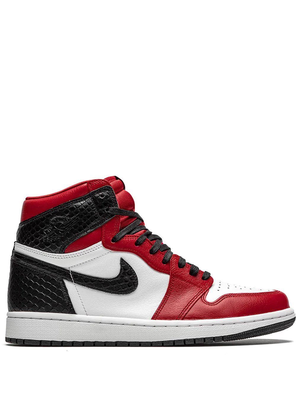 Nike Air Jordan 1 Retro High Skor Dam Röda Svarta | NVKCGD809