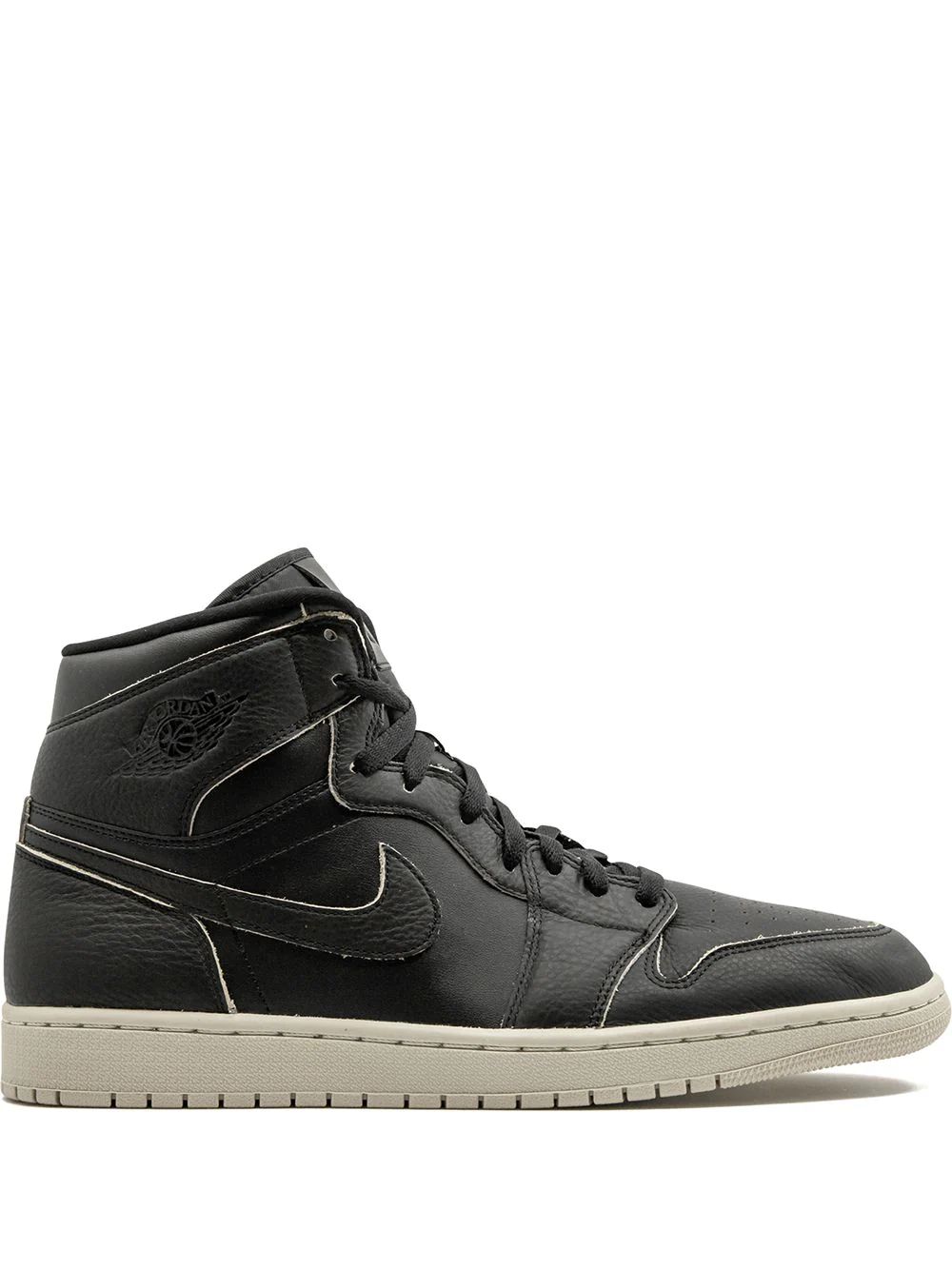 Nike Air Jordan 1 Retro High Skor Herr Svarta | XEWPZG206