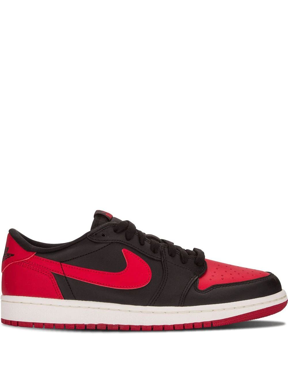 Nike Air Jordan 1 Retro Og Bred Low Skor Herr Svarta Röda | DCYSVN240