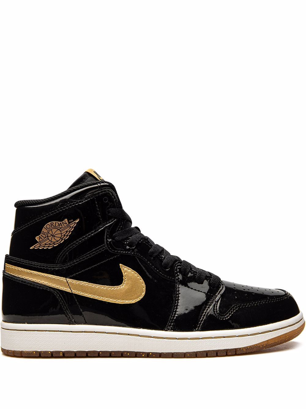 Nike Air Jordan 1 Retro Og High Skor Herr Svarta | NHLQRM093
