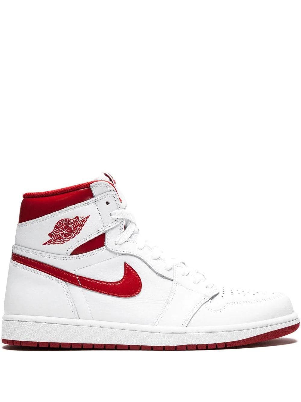 Nike Air Jordan 1 Retro Og Metallic High Skor Herr Vita Röda | GNDTMF195