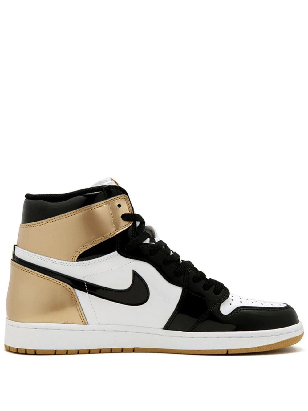 Nike Air Jordan 1 Retro Og Nrg 3 High Skor Dam Svarta Guld | LQSYCG781