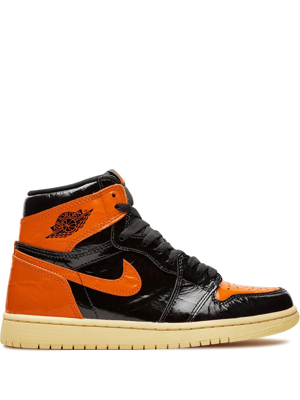 Nike Air Jordan 1 Retro Og Shattered Backboard 3.0 High Skor Dam Svarta Orange | JPBFDO72