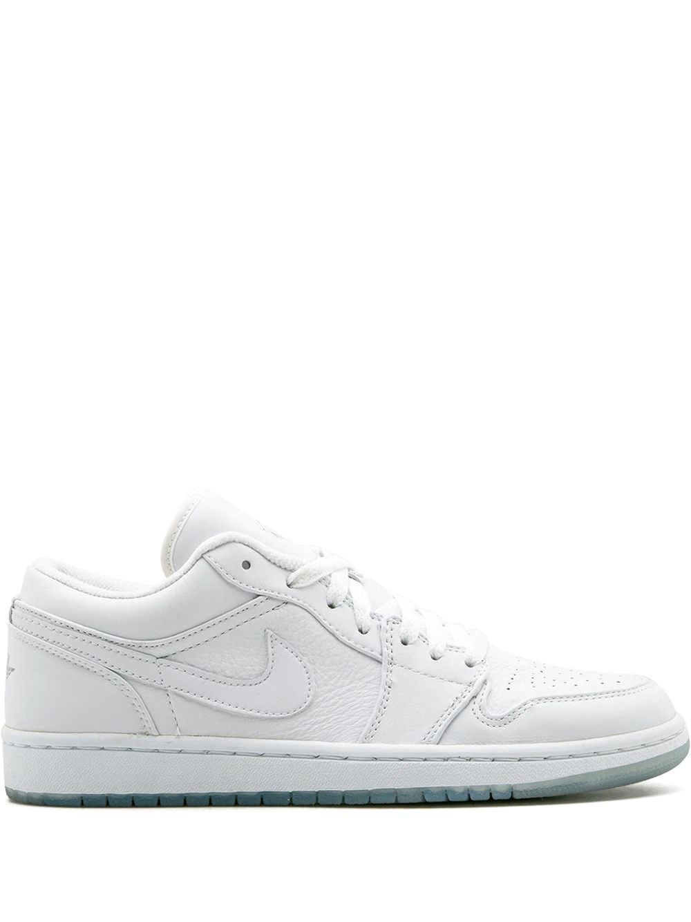 Nike Air Jordan 1 Retro "White" Low Skor Herr Vita | GHDRKS701