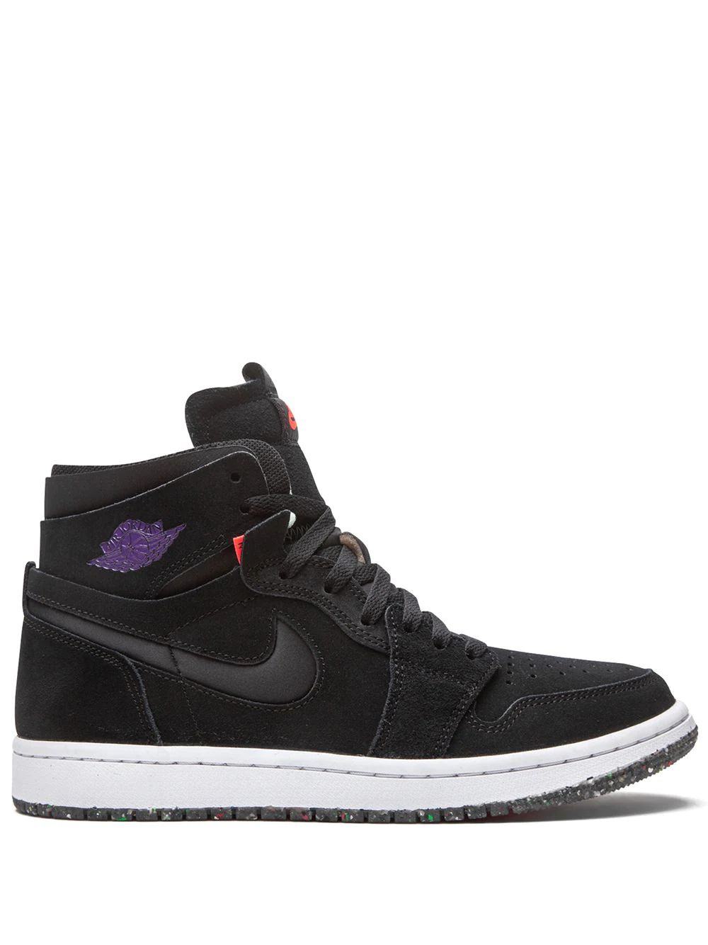 Nike Air Jordan 1 Retro Zoom High Skor Herr Svarta | HULEAB047