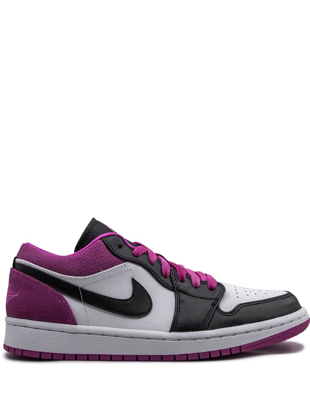 Nike Air Jordan 1 Se Low Skor Herr Vita Svarta Lila | VSKZCO847