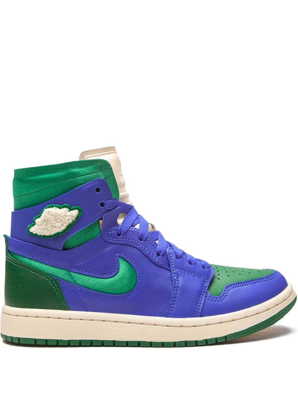 Nike Air Jordan 1 X Aleali May Zoom Cmft High Skor Dam Blå Gröna | BQXWZA807