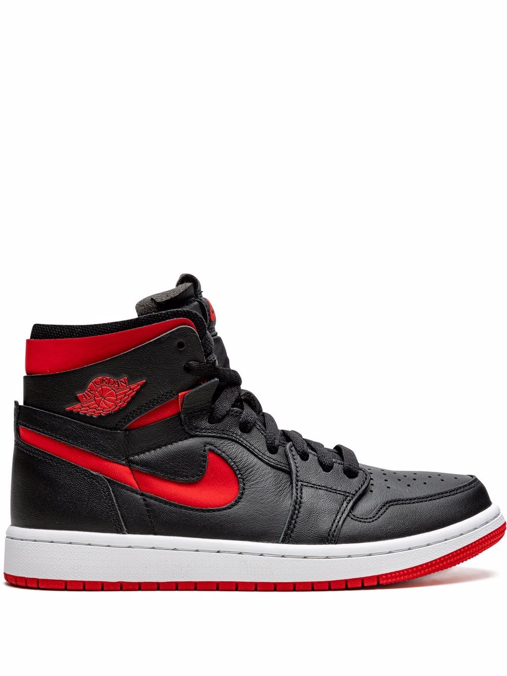 Nike Air Jordan 1 Zoom Air Cmft High Skor Dam Svarta Röda | PRKXEB859
