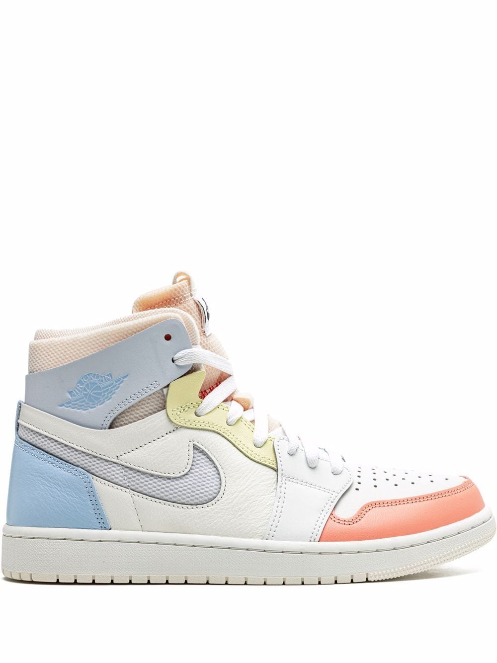 Nike Air Jordan 1 Zoom Air Cmft High Skor Herr Vita Blå | RVLTPW580