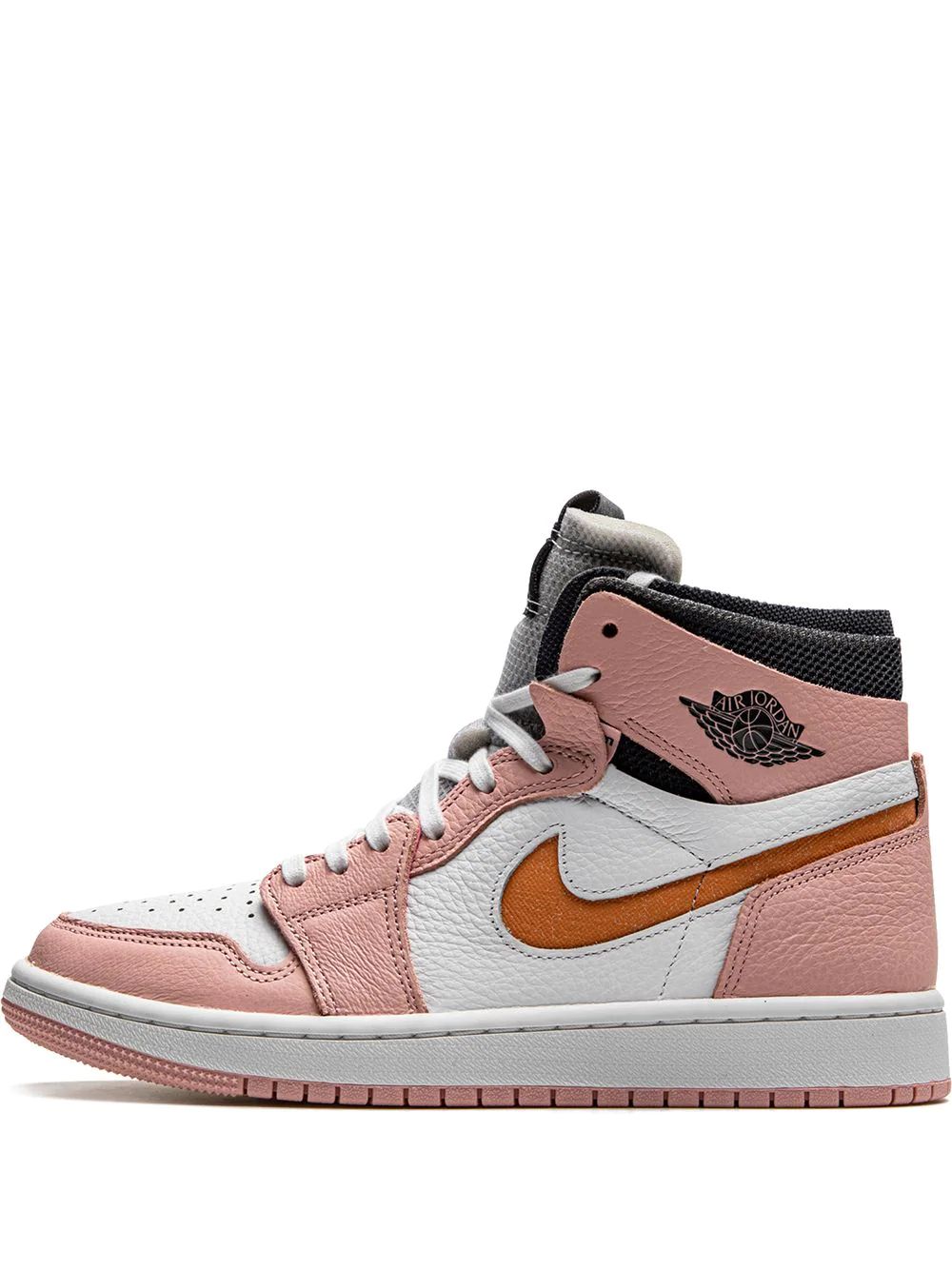 Nike Air Jordan 1 Zoom High Skor Dam Rosa Vita | CDZETA480