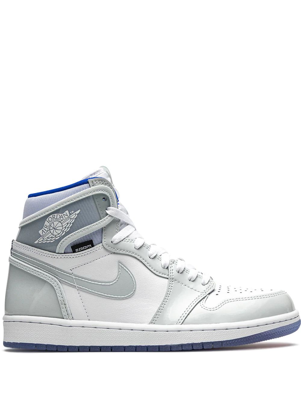 Nike Air Jordan 1 Zoom Racer High Skor Herr Vita | ZDYAJX195