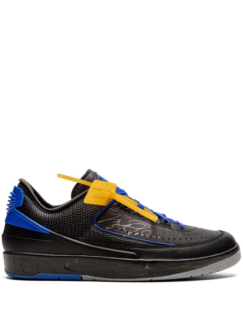 Nike Air Jordan 2 X Off-White Retro Og Sp Low Skor Herr Svarta | EDRGOK278