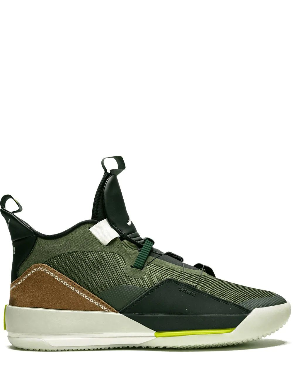 Nike Air Jordan 33 X Travis Scott Nrg High Skor Herr Gröna | SHPOXK947
